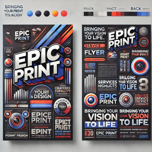 A6 Flyer - Epic Print