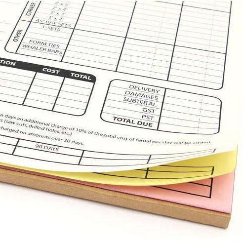 NCR Carbon Invoice - Epic Print