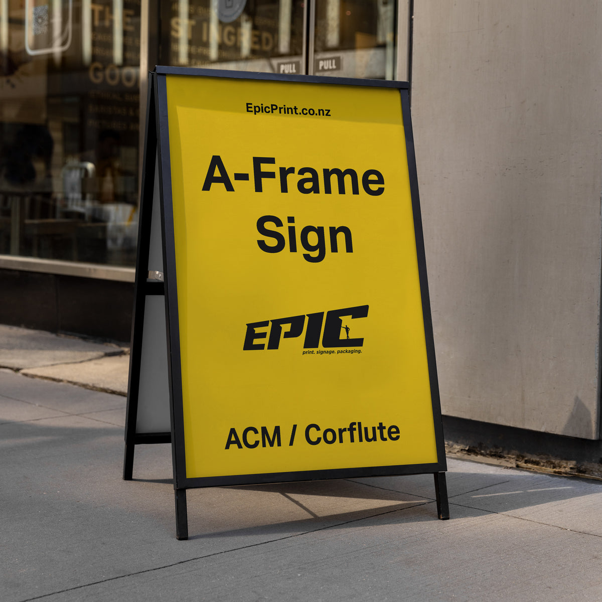 F Frame Sign A-Frame Sign – Custom & Portable Display Signs | Epic Print NZ