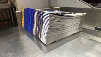 Custom A4 Booklet Printing East Tamaki Auckland - Saddle Stitch finish