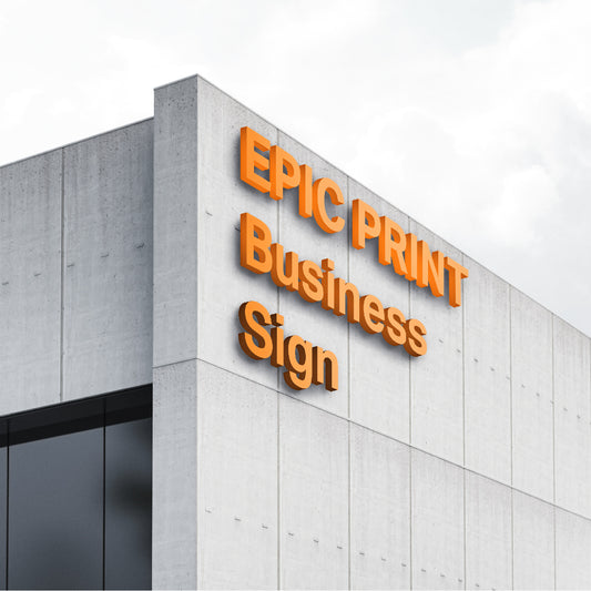 Business ACM Board Sign