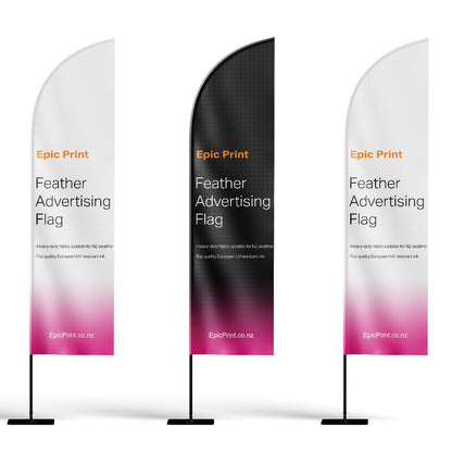 Feather Advertising Flag