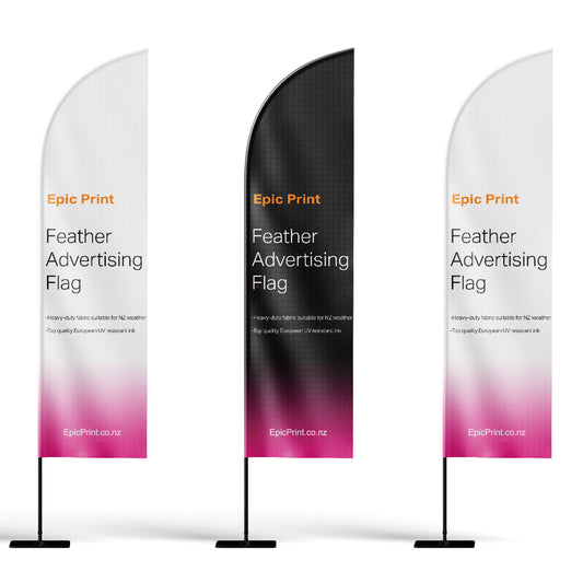 Feather Advertising Flag