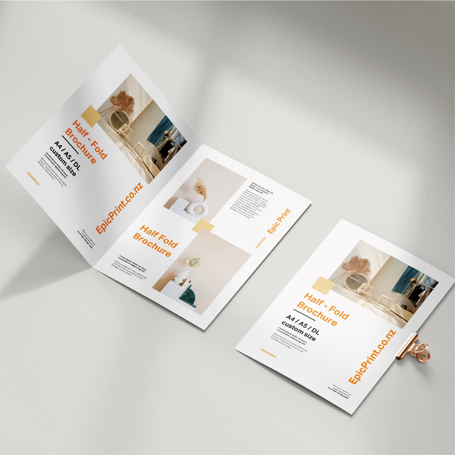 Half-Fold Brochure - Epic Print