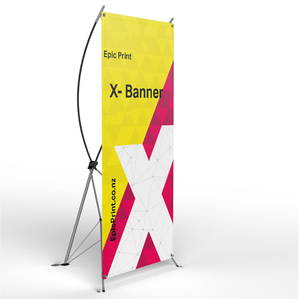 X-Banner – Custom, Portable Displays | Epic Print NZ